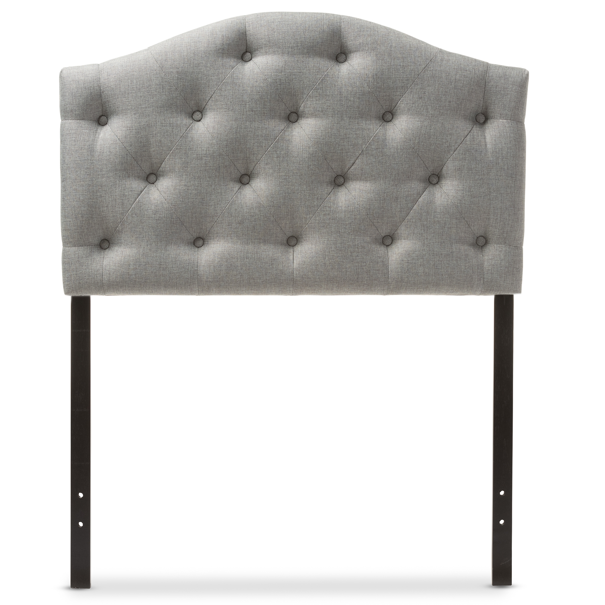 Baxton Studio Myra Modern and Contemporary Grey Fabric Upholstered